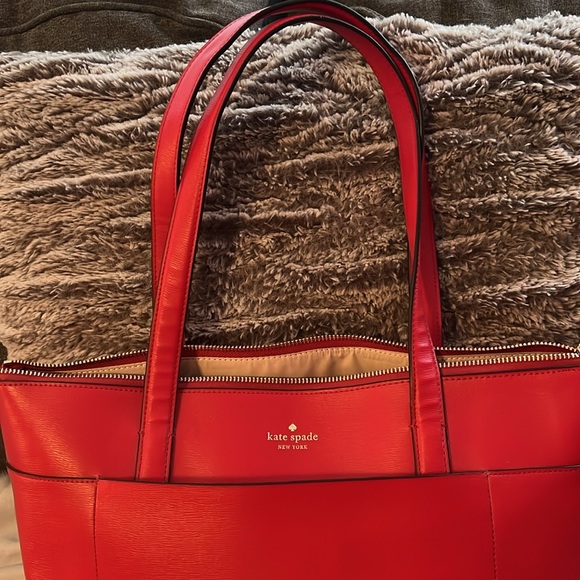 kate spade NEW YORK Holiday Lane Page in Hot Chili color - Picture 2 of 8